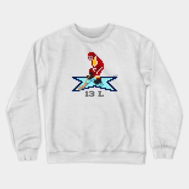 NHL 94 Shirt - CGY #13 Crewneck Sweatshirt by Beerleagueheroes.com Merch Store